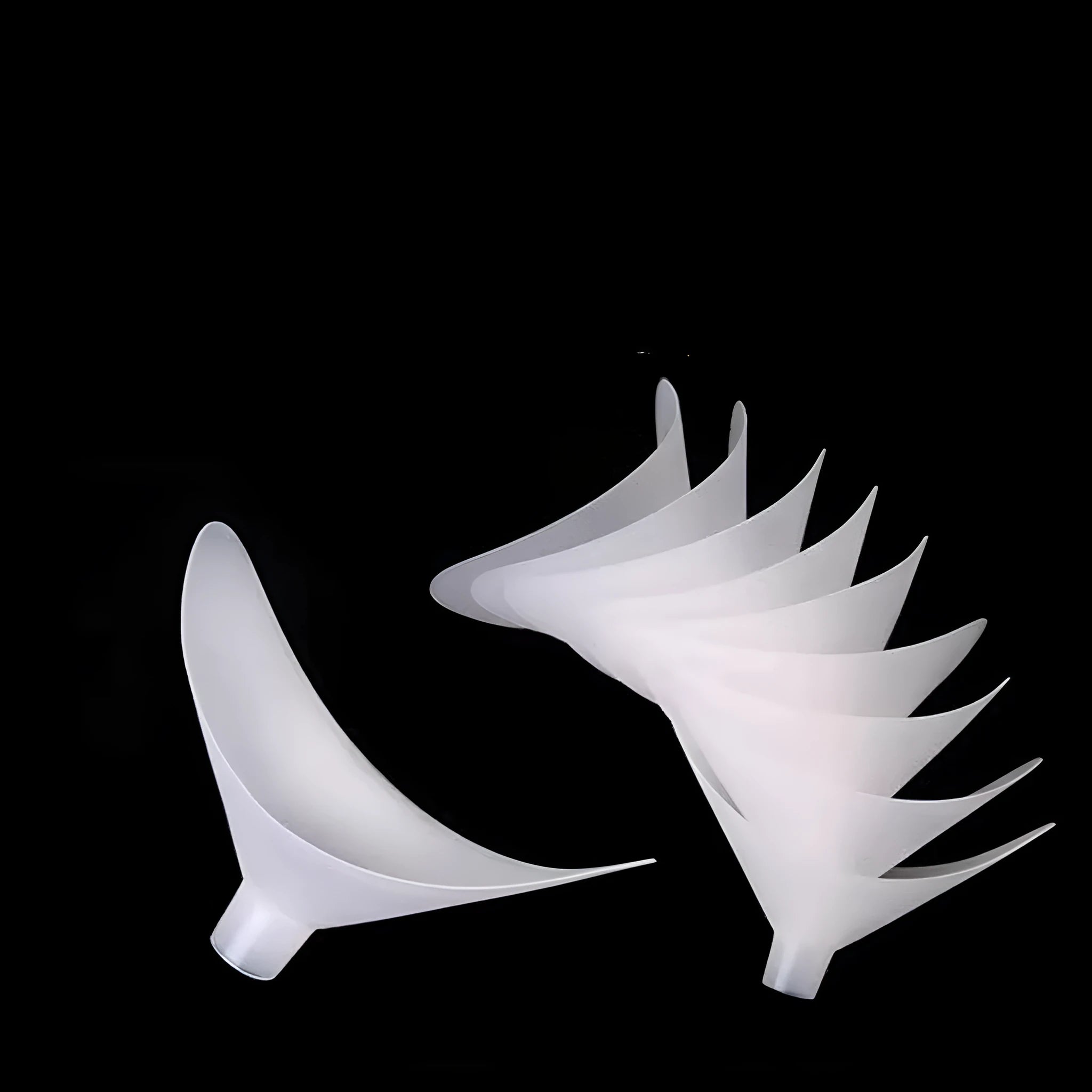100-pack lung capacity tester mouthpiece with 12-13mm nozzle connection in environmentally friendly plastic