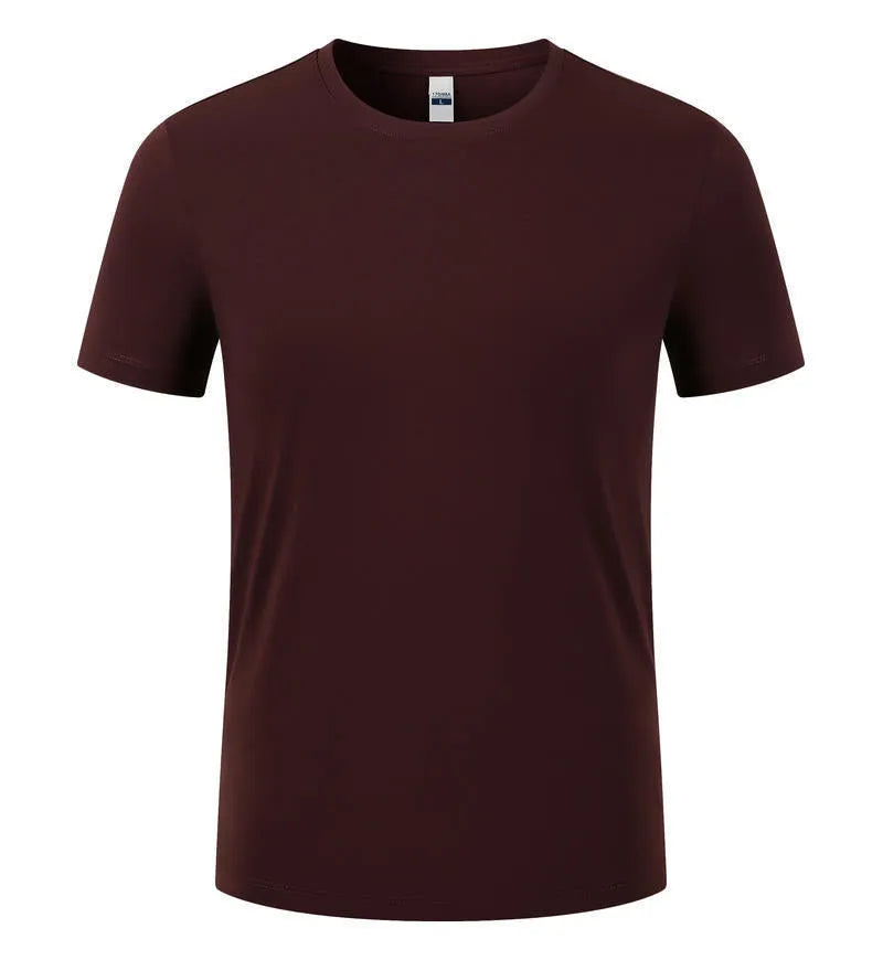 5At antibacterial cool short sleeve cotton T-shirt in tea green, regular fit, UV-resistant overalls