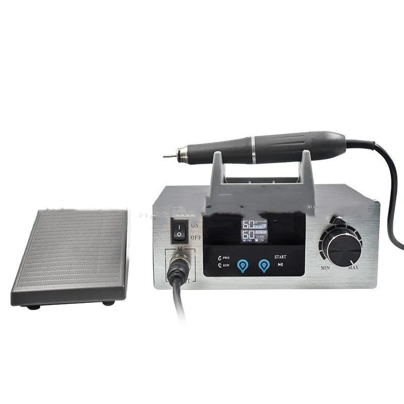 Dental sander touch screen polishing machine with 160W motor and 1000-60000rpm speed control