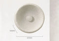 Modern Japanese-style wall lamp with a white resin shade in 20cm, 26cm, and 32cm sizes.