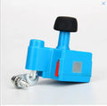 Electric bicycle generator night riding accessory in yellow, blue, green, and orange colours