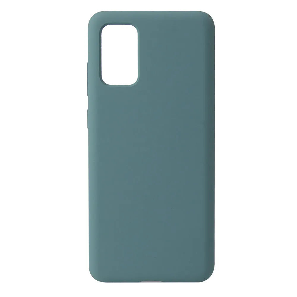 Liquid silicone back cover for Huawei P30 P40 P50 in solid colours, protective phone case