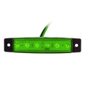 Trailer side warning light with PVC housing and SMD LED, 9.6x2x1cm dimensions for truck modification
