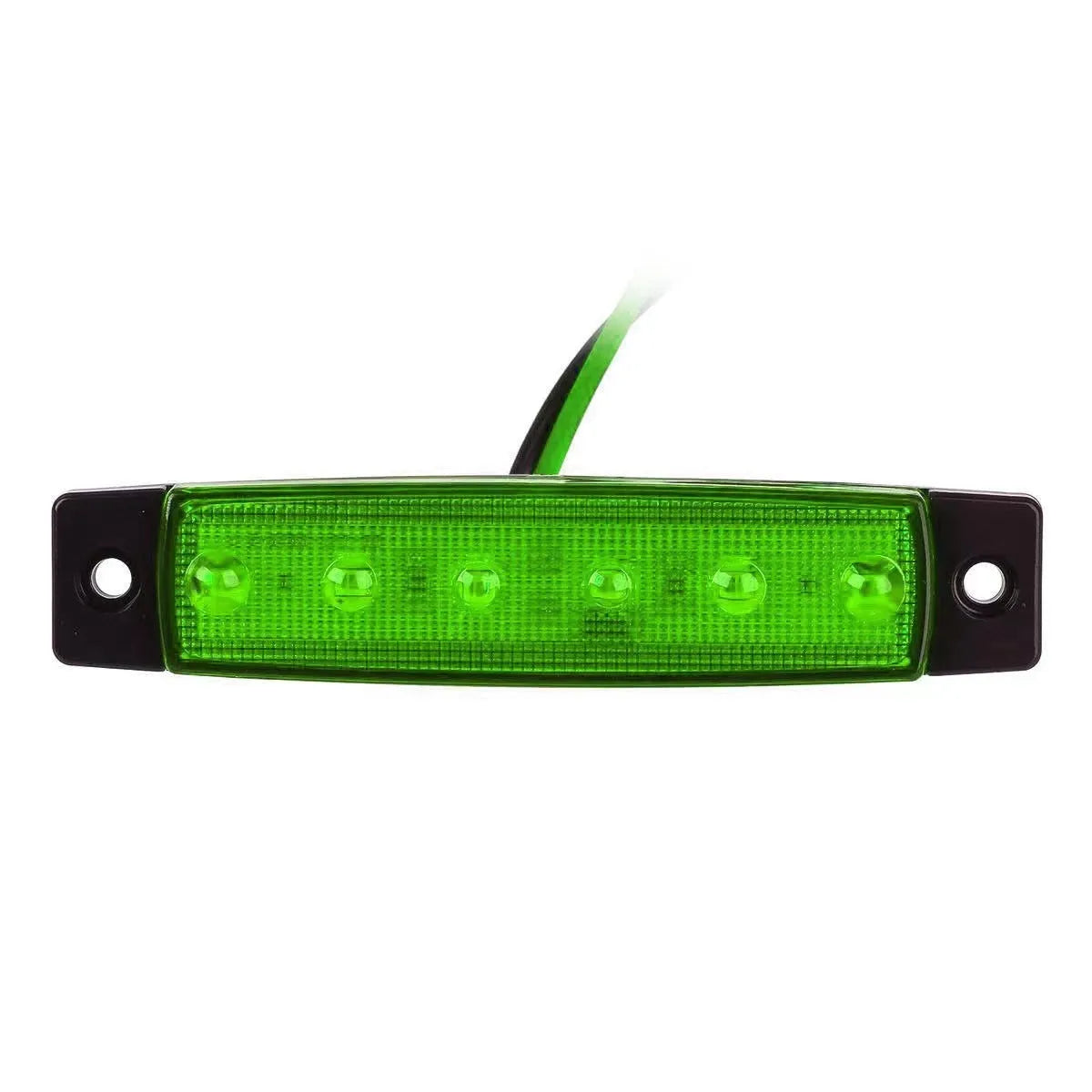 Trailer side warning light with PVC housing and SMD LED, 9.6x2x1cm dimensions for truck modification
