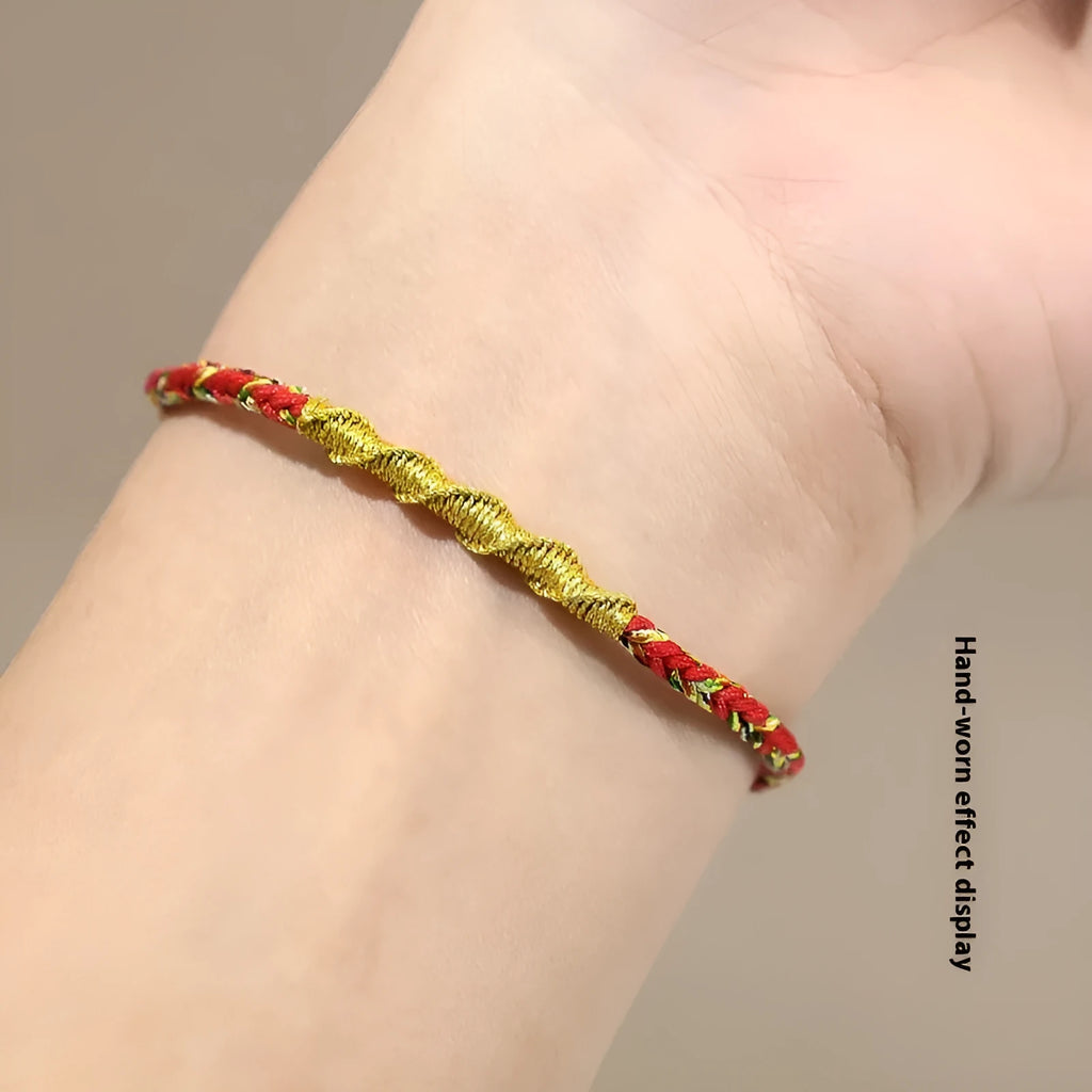Adjustable eight-strand woven Guardian carrying strap in flexible wire with zodiac colour variations