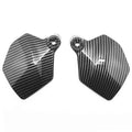 Pair of carbon fibre black motorcycle side frame covers for Honda CBR1000RR