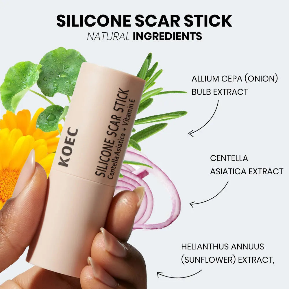 Silicone Scar Essence Stick 7g moisturising scar balm in a compact stick applicator
