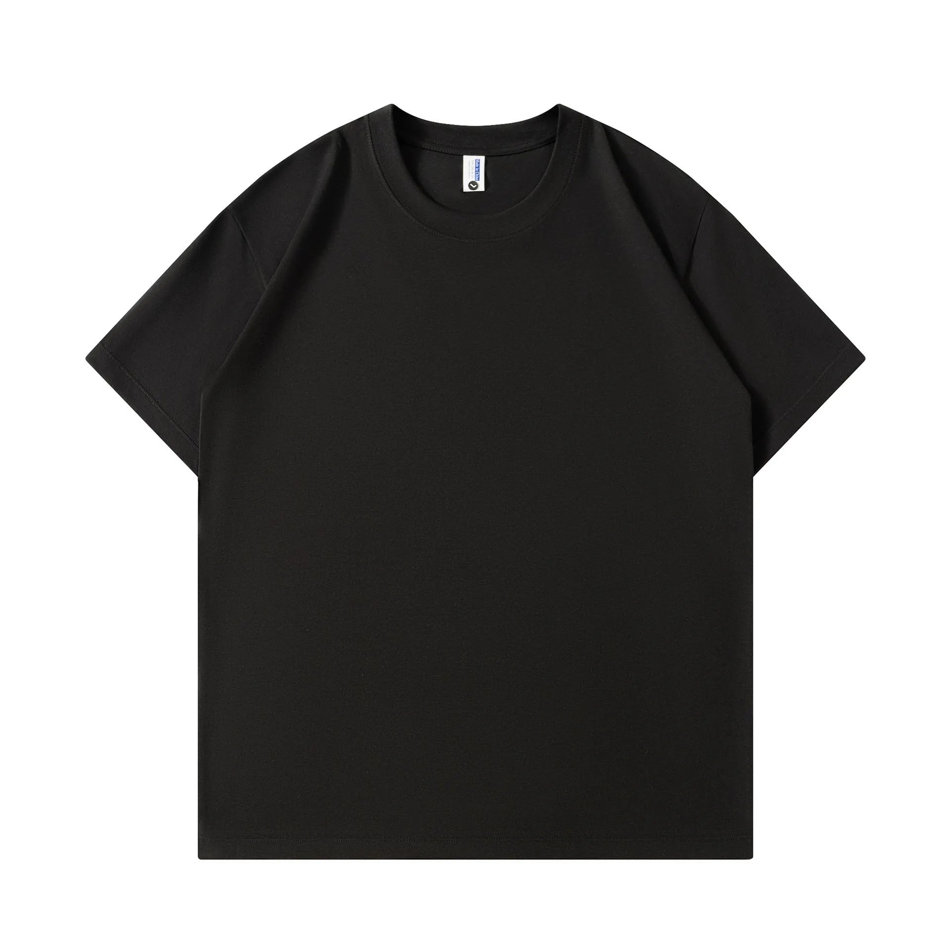 Cotton loose fit unisex t-shirt in various solid colours with short sleeves