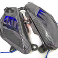 Pair of YAMAHA NMAX LED side lamp replacements in choice of blue or red light.
