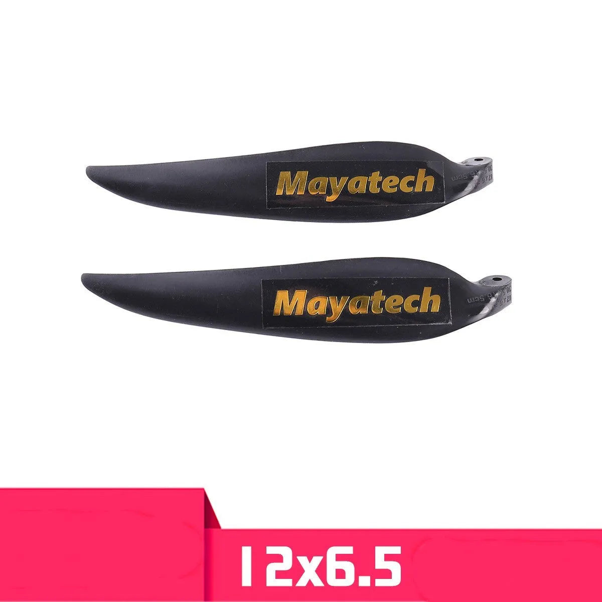 Black folding paddle with quick disassembly mechanism, measuring 12 cm by 6.5 cm.