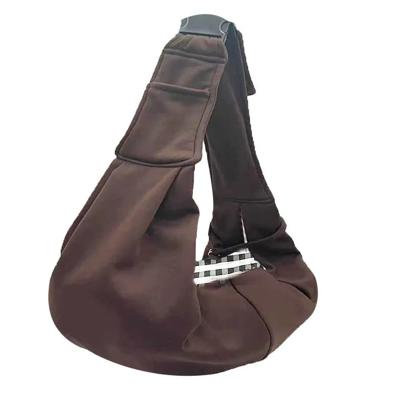 Soft adjustable shoulder strap dog carrier bag in multiple colour options for pets under 7.5kg