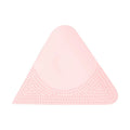 Dual-sided pet hair scraper and grooming comb in avocado green colour.