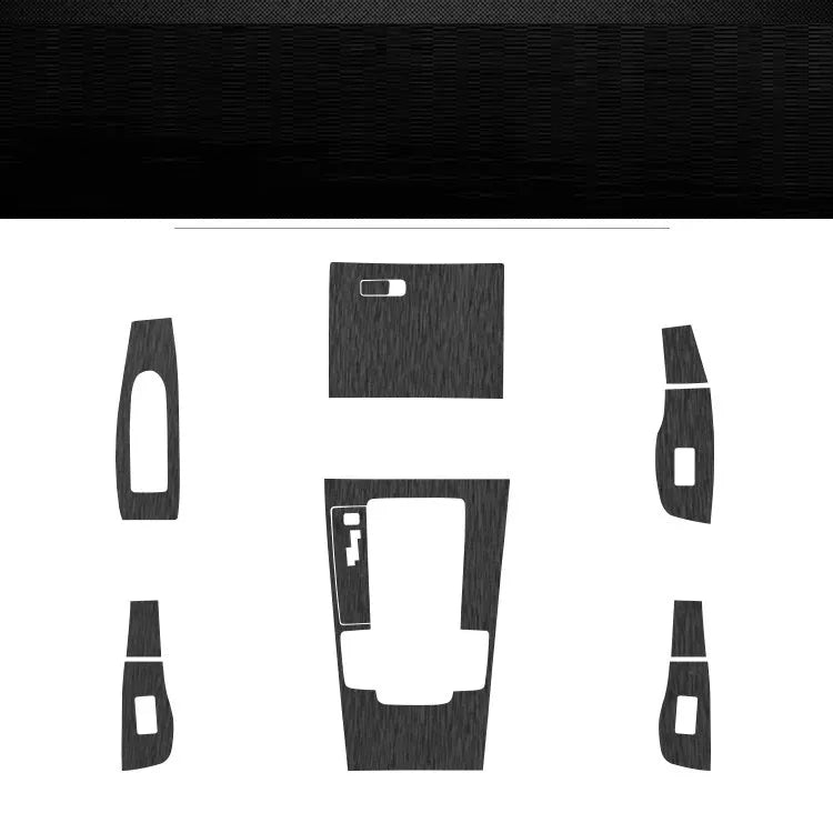 Car interior decorative film sticker kit for centre console and dashboard refresh.