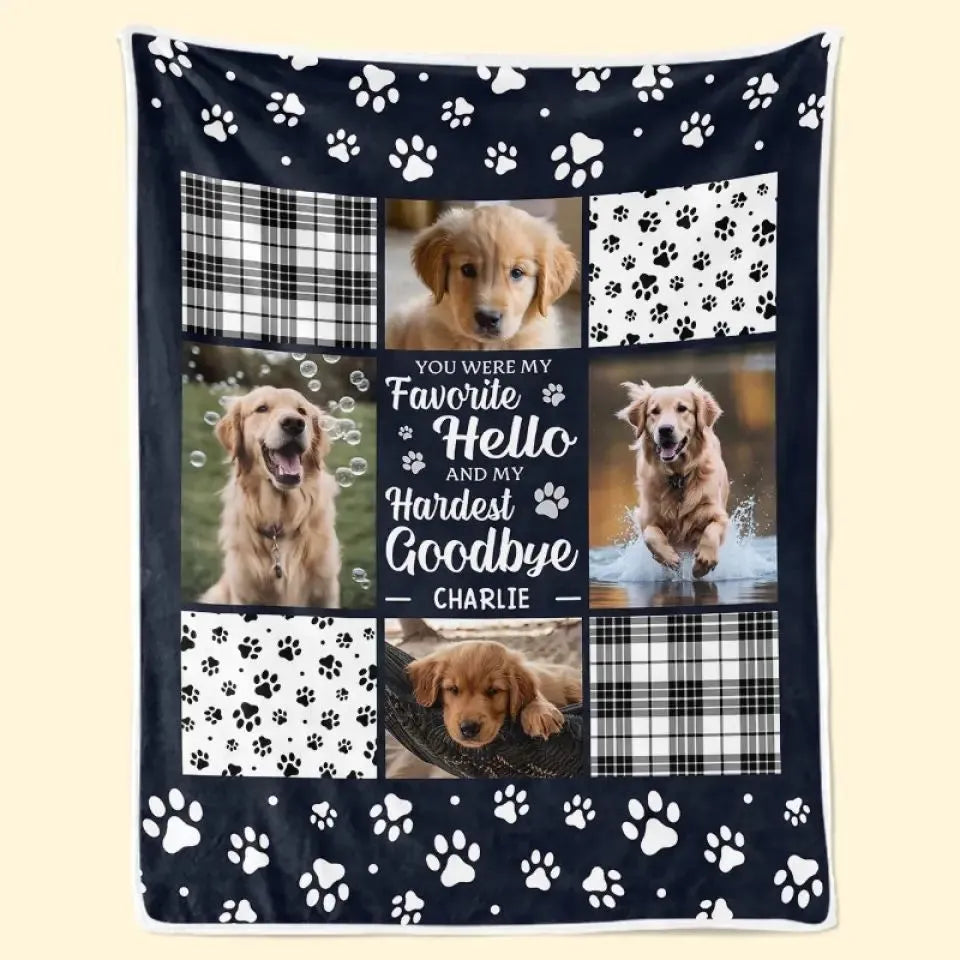 White super soft flannel pet dog blanket shown in three available sizes on a wooden floor.