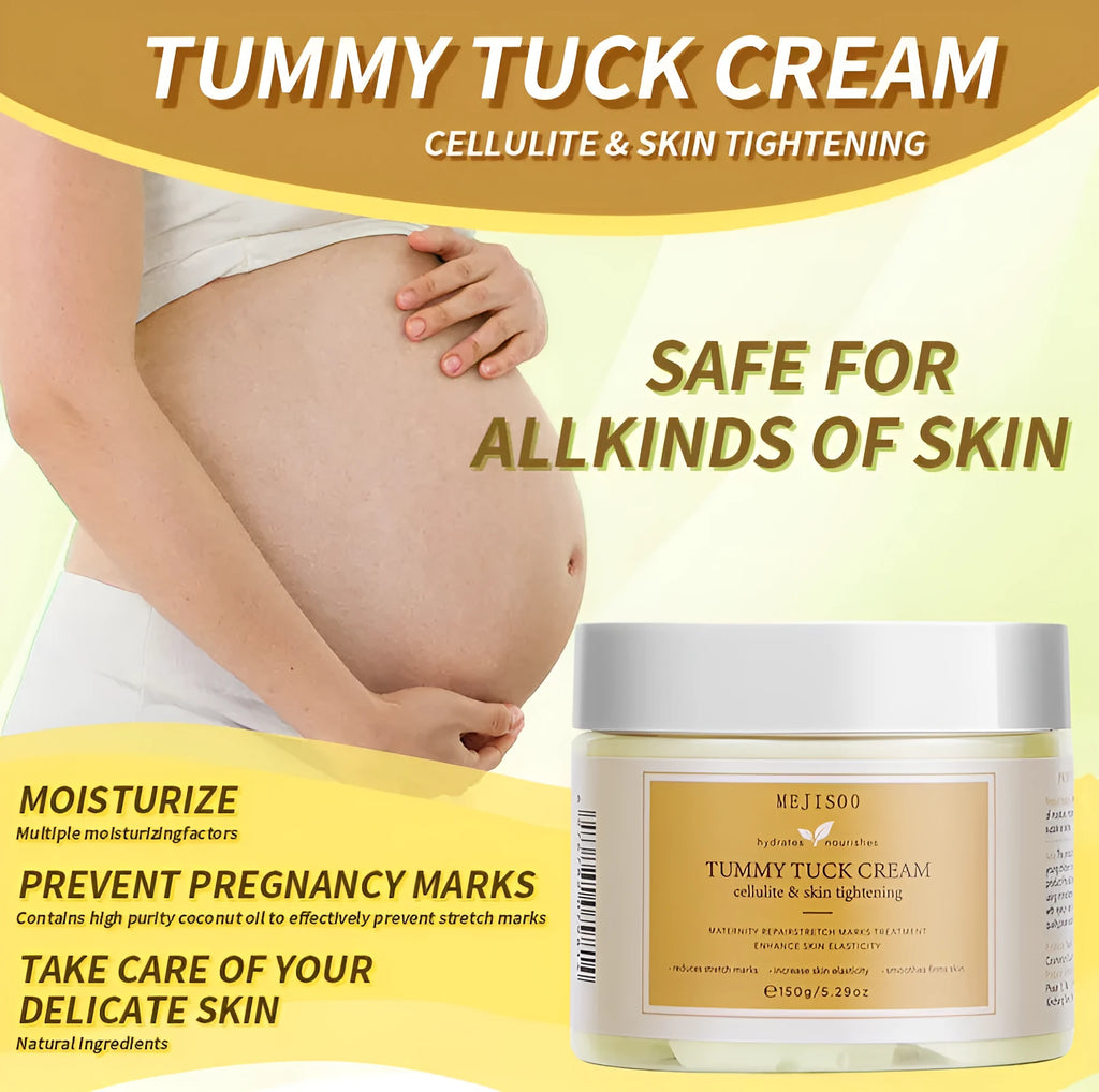 Coconut oil body cream 150g for stretch marks and fine lines recovery for ladies