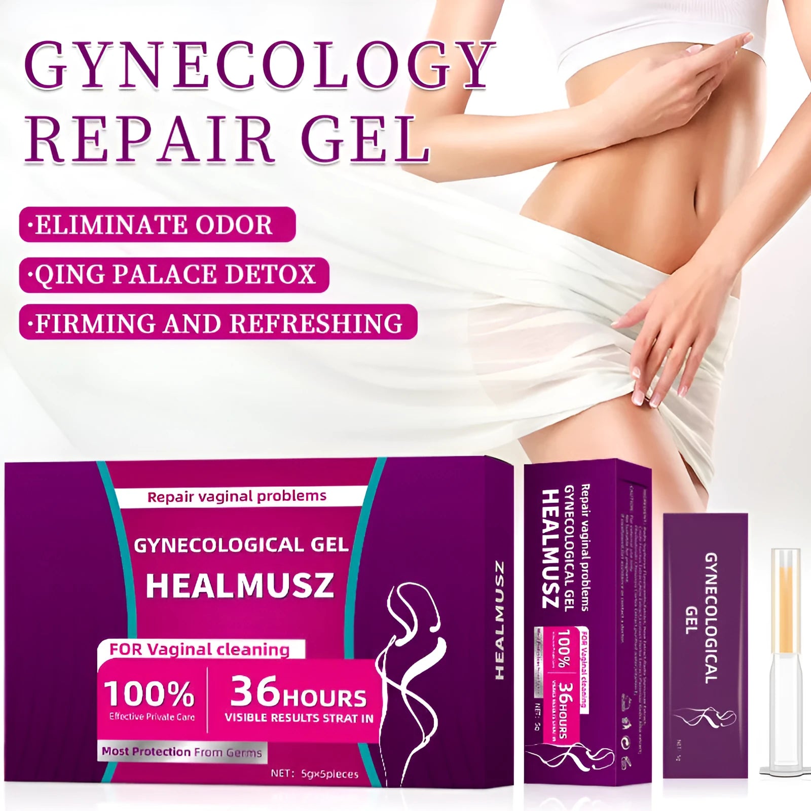 Nursing antibacterial private parts maintenance gel 5g packet for women intimate care