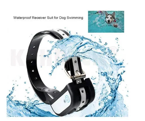 Smart Pet wireless electronic fence system with transmitter, rechargeable collar receiver, and adjustable TPU strap for outdoor dog training