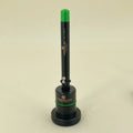 Precision watch repair oiling pen with a fine metal needle tip