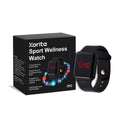Balance Sports Watch with lightweight silicone strap and case for casual wear