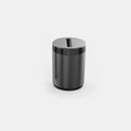 Automatic car ashtray in gun grey or secret silver finish measuring 7x10cm