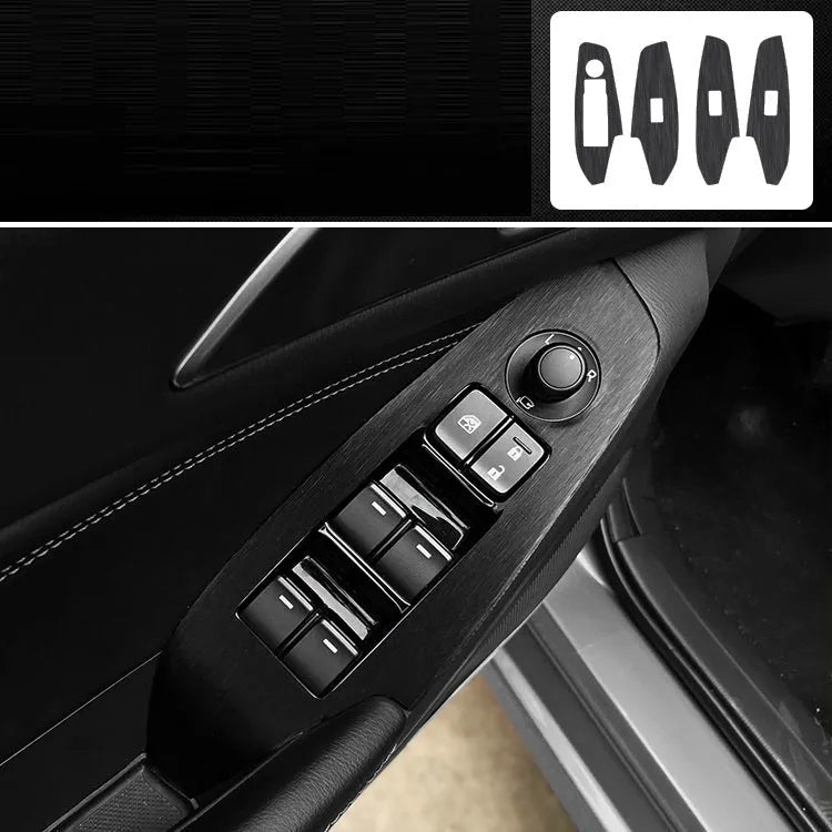 Car interior decorative film sticker kit for centre console and dashboard refresh.