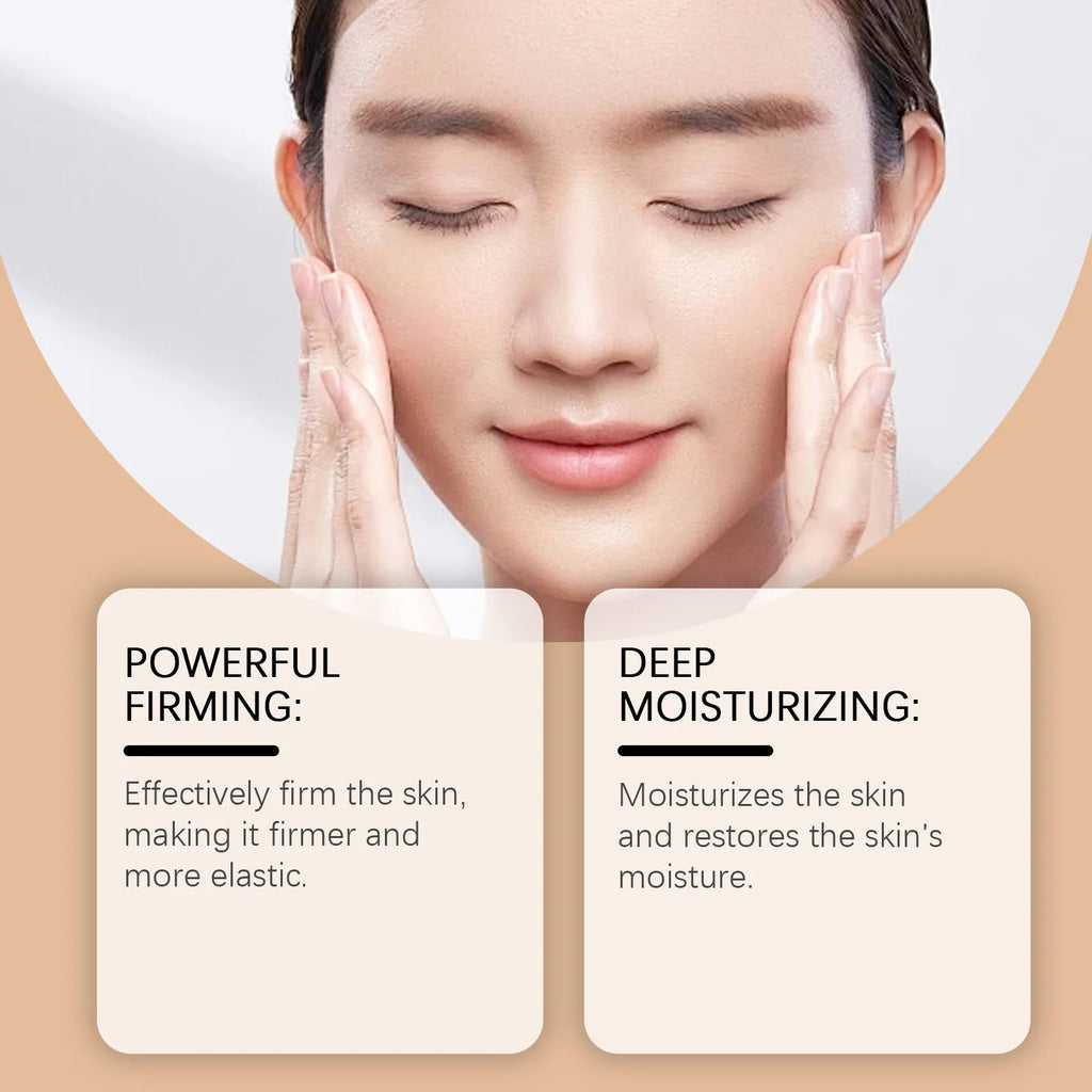 30ml bottle of clear anti-aging facial serum with hyaluronic acid and bee venom in dropper packaging