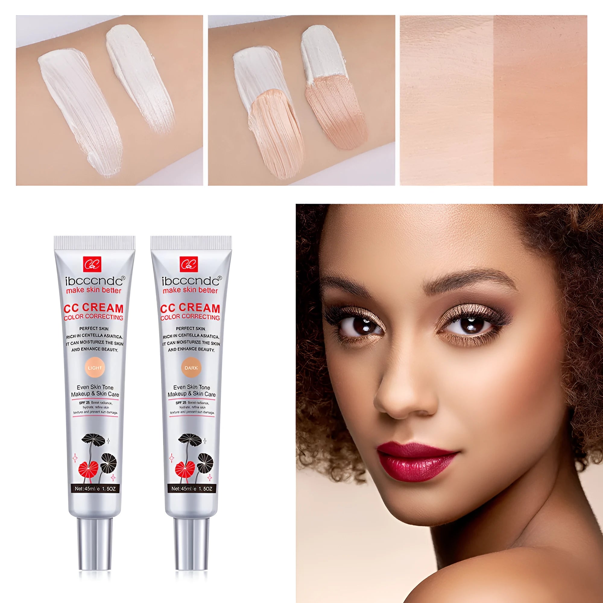 Erborian Centella Asiatica CC Cream colour correcting moisturising makeup primer tube