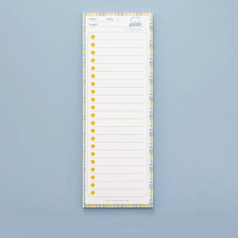 Creative Ins Wind note book showing Purple Bear design with 50 sheets of 80G paper in 91x256mm size