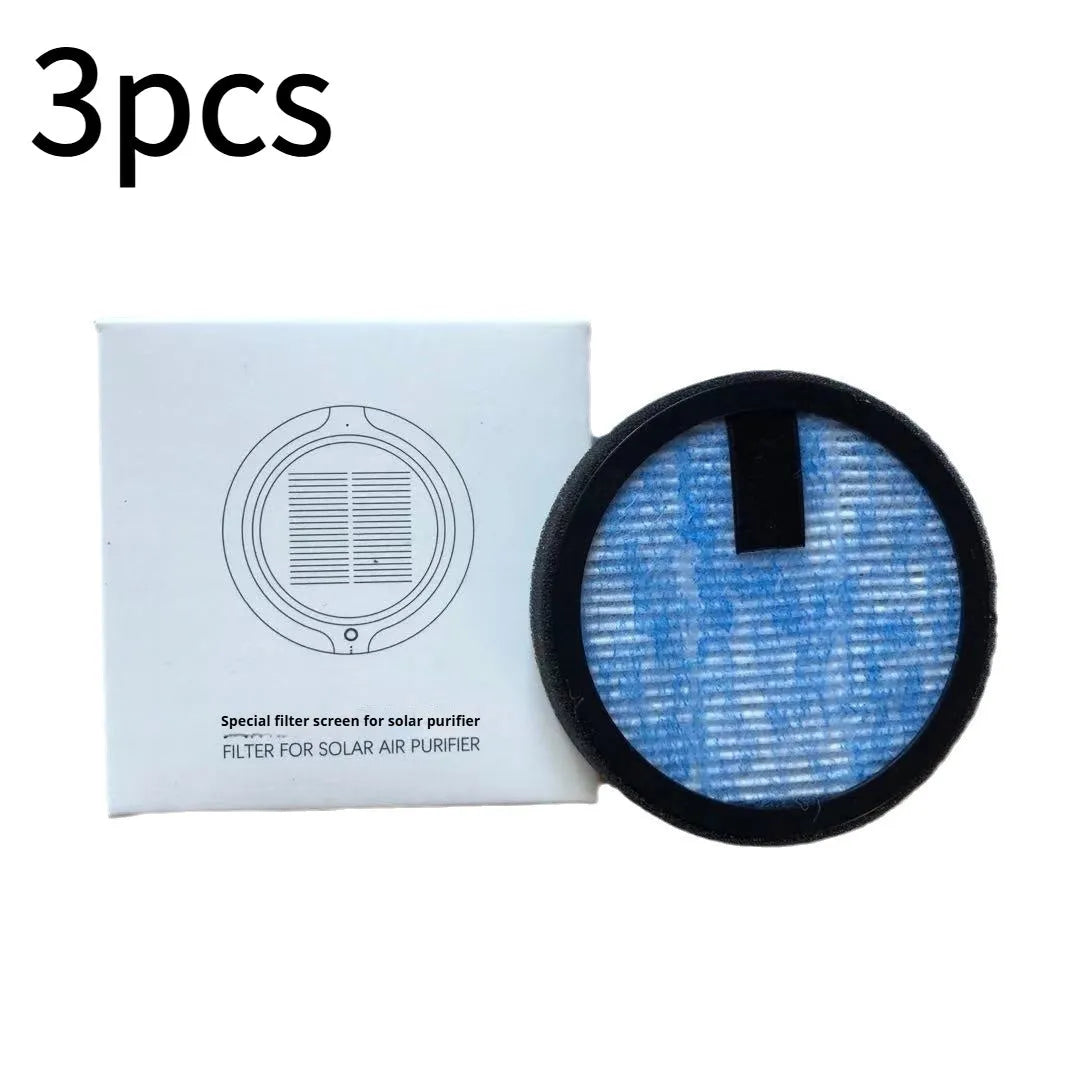 Car air purifier filter screen replacement for odour and secondhand smoke removal, tonka-bean box accessory