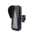 XL waterproof bicycle phone bag in PU leather for 6.5 inch mobile phones on handlebars