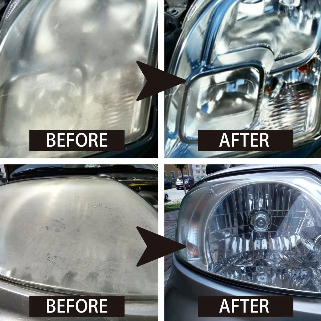 150ml car headlight repairing liquid bottle for yellowed lens refurbishment with nano titanium oxide coating