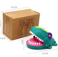 Multicoloured plastic bite hand animal toy in dog, crocodile, shark, and hippo shapes for parent-child game play
