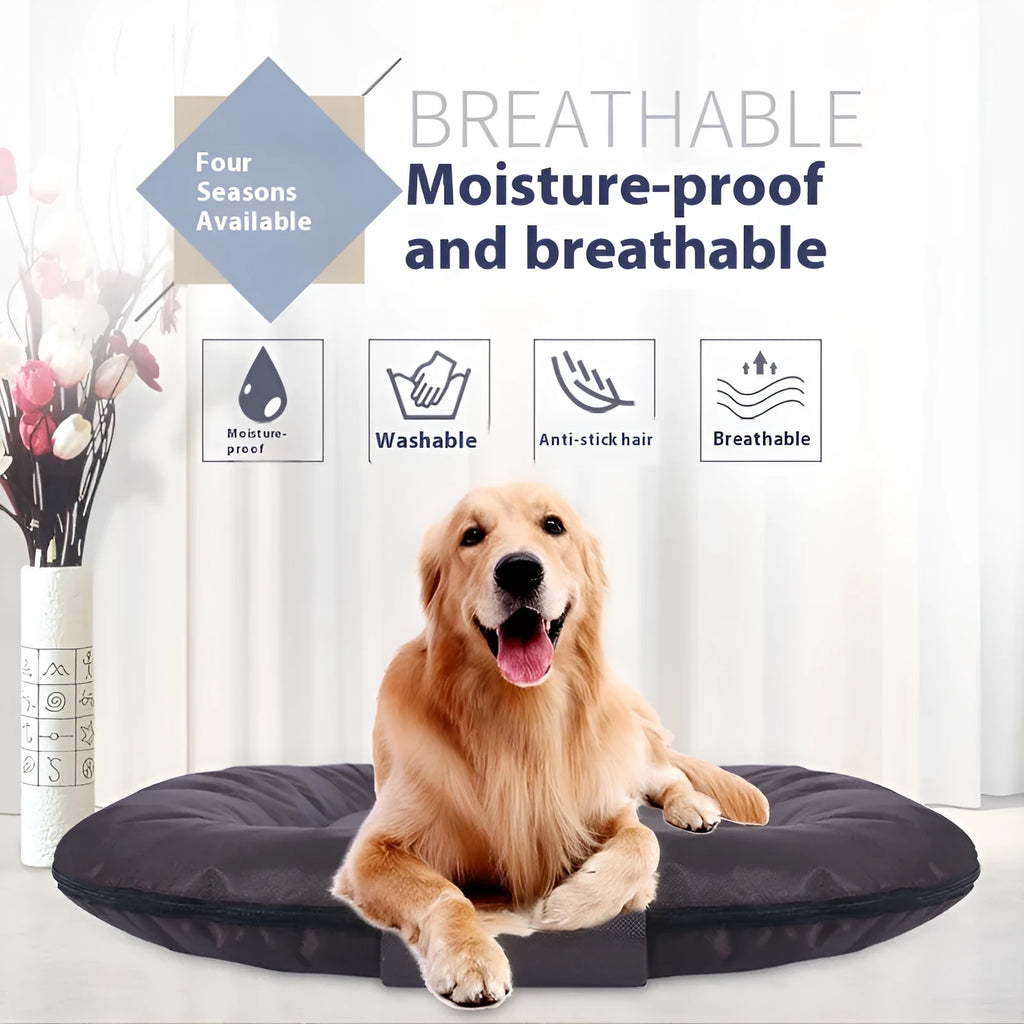 Removable washable pet mattress with Oxford cloth cover in four colours