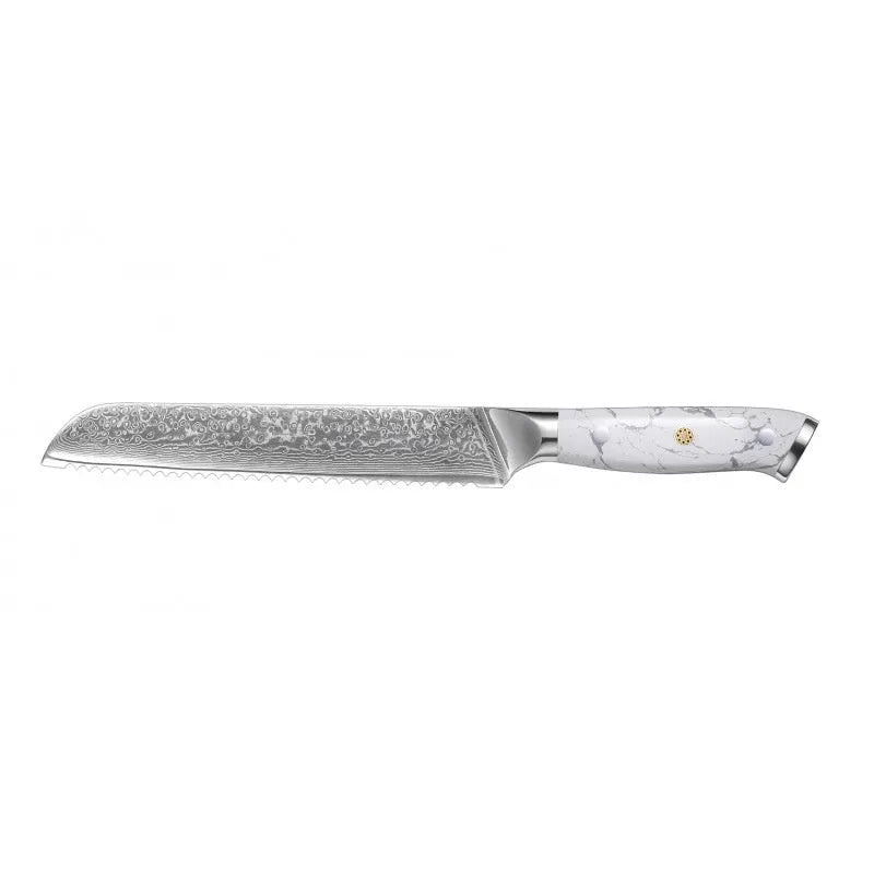 Damascus pattern VG10 steel combined chef's knife with 21cm blade and 11cm handle
