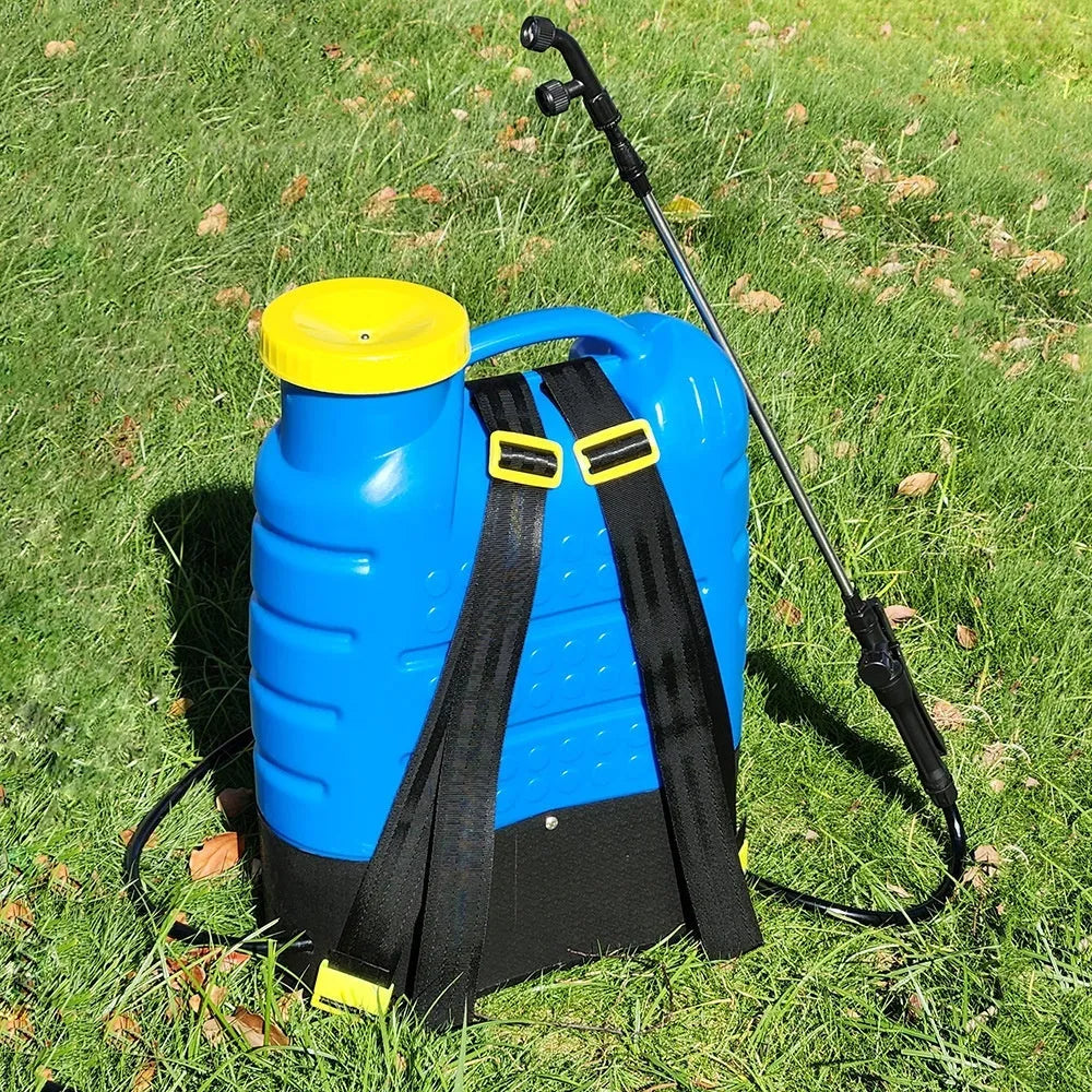 Backpack electric speed control high pressure sprayer for tea tree, vegetable, lawn and fruit tree plant protection