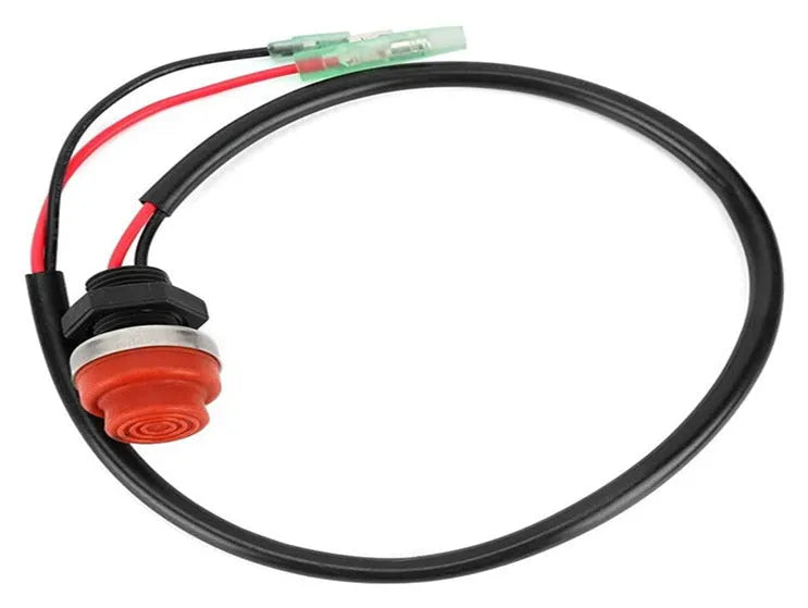 YAMAHA brand motorboat engine kill switch with rope lanyard