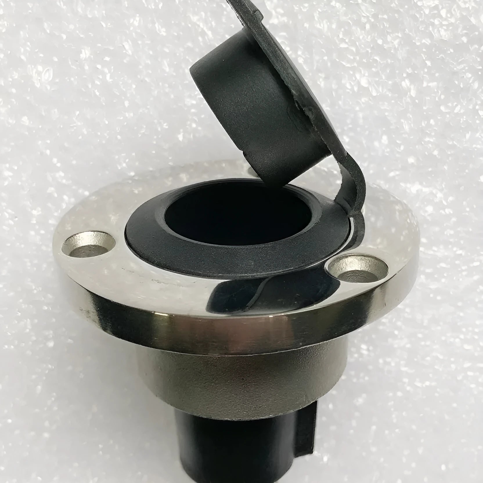 Stainless steel pole yacht anchor light ring socket with wires