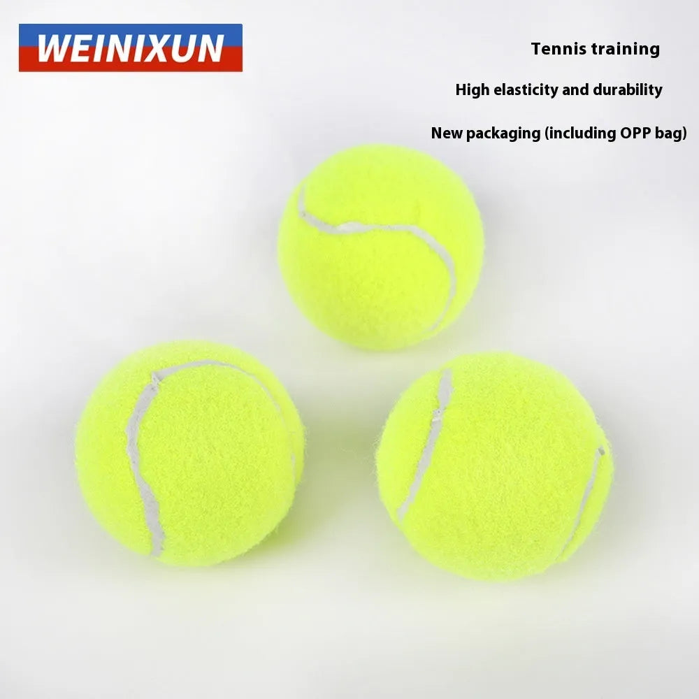 Training tennis balls 10 pack high-elastic chemical fibre fitness balls for practice