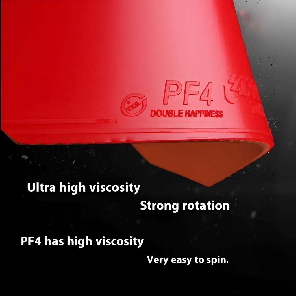 Fast Attack Sticky Classic-50 table tennis racket with anti-rubber in red or black colour options.