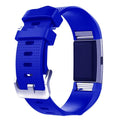Smart silicone heart rate sports watch strap in soft silica gel, available in multiple colours for fitness tracking