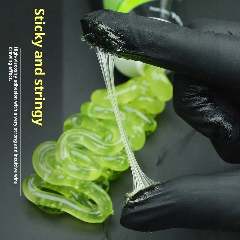 70g bottle of green apple scented synthetic bicycle grease for chain and gear maintenance
