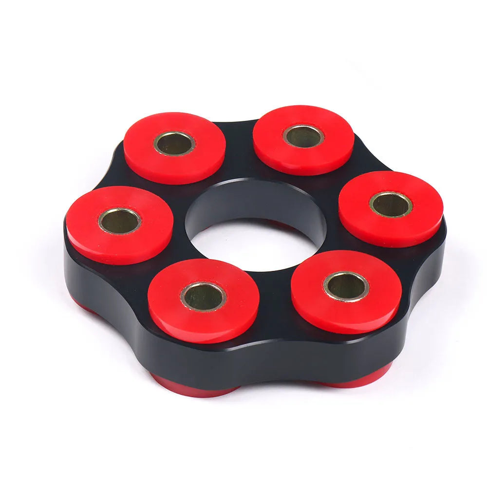 Red polyurethane aluminium drive shaft bracket for BMW E28 E30 E36 E46 vehicles