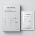Micro needle grease burning patch pack of 4 with active ingredients folium artemisiae argyi ginger and tea tree oil