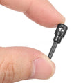 Black rear windscreen washer nozzle for Volkswagen Golf Audi Skoda cars