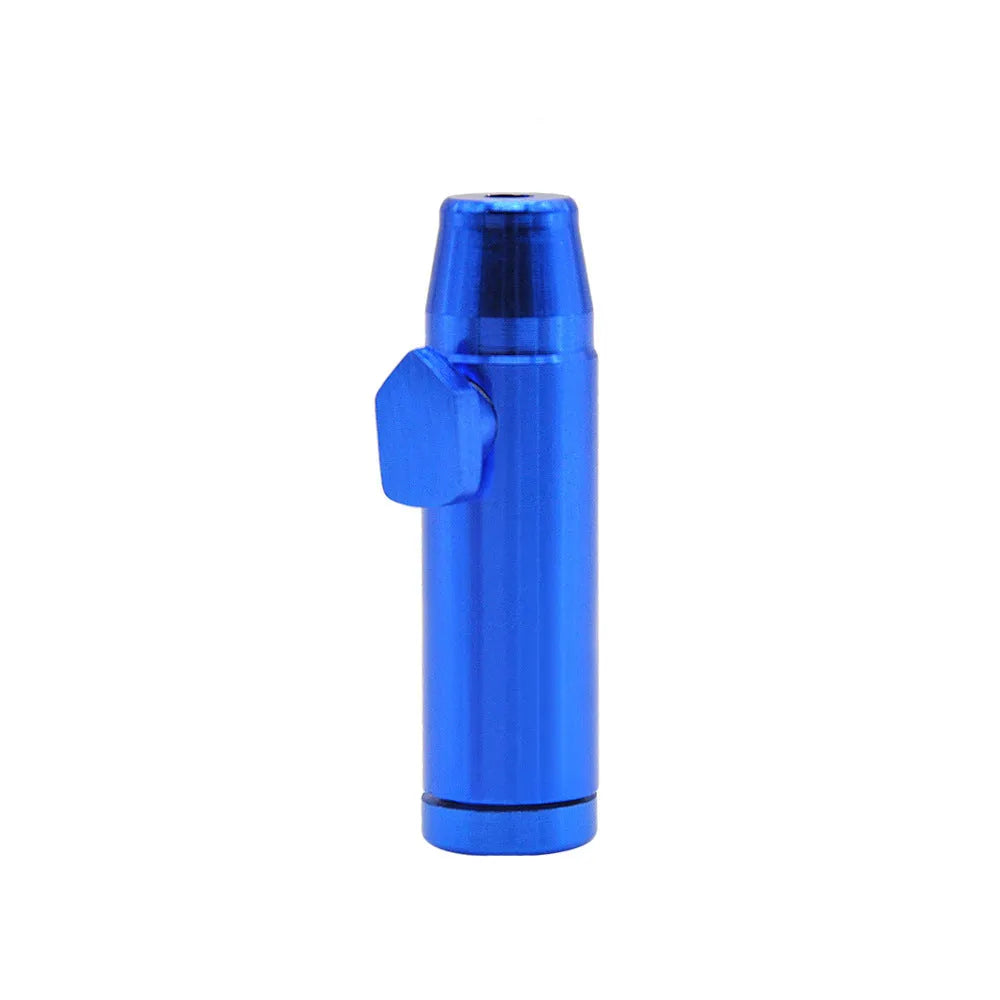 Aluminium alloy cigarette holder with 53mm flat head in seven colour options