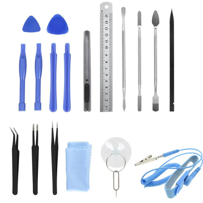 80-in-1 screwdriver set with chrome vanadium steel bits and magnetic handle in a black case