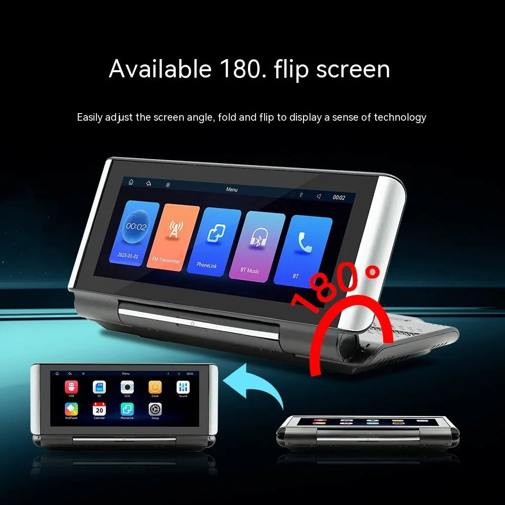 6.86 inch dashboard MP5 player with wireless CarPlay and rearview camera support