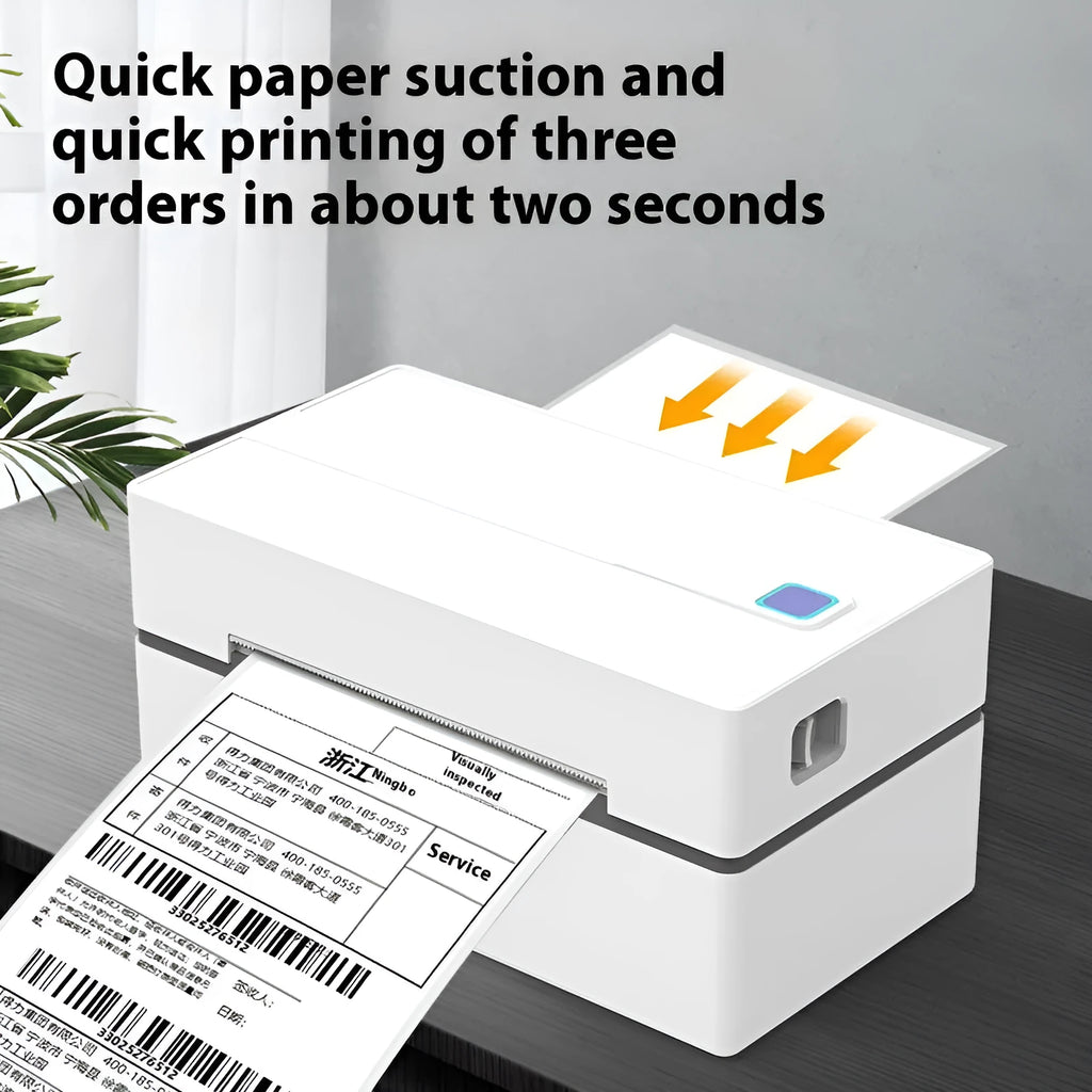 Thermal express order label printer with USB cable connection for shipping documentation