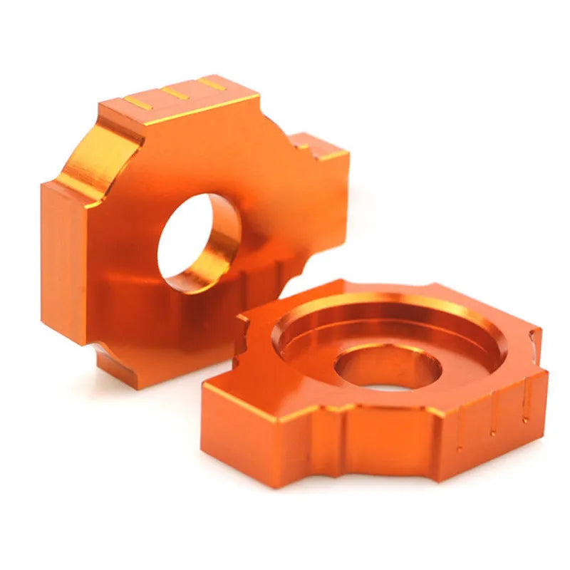 Orange KTM DUKE motorcycle fork regulator screw kit for 200 390 990 models