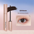 Long Curling Long-Lasting Setting Mascara tube in black or brown shade on a white background.